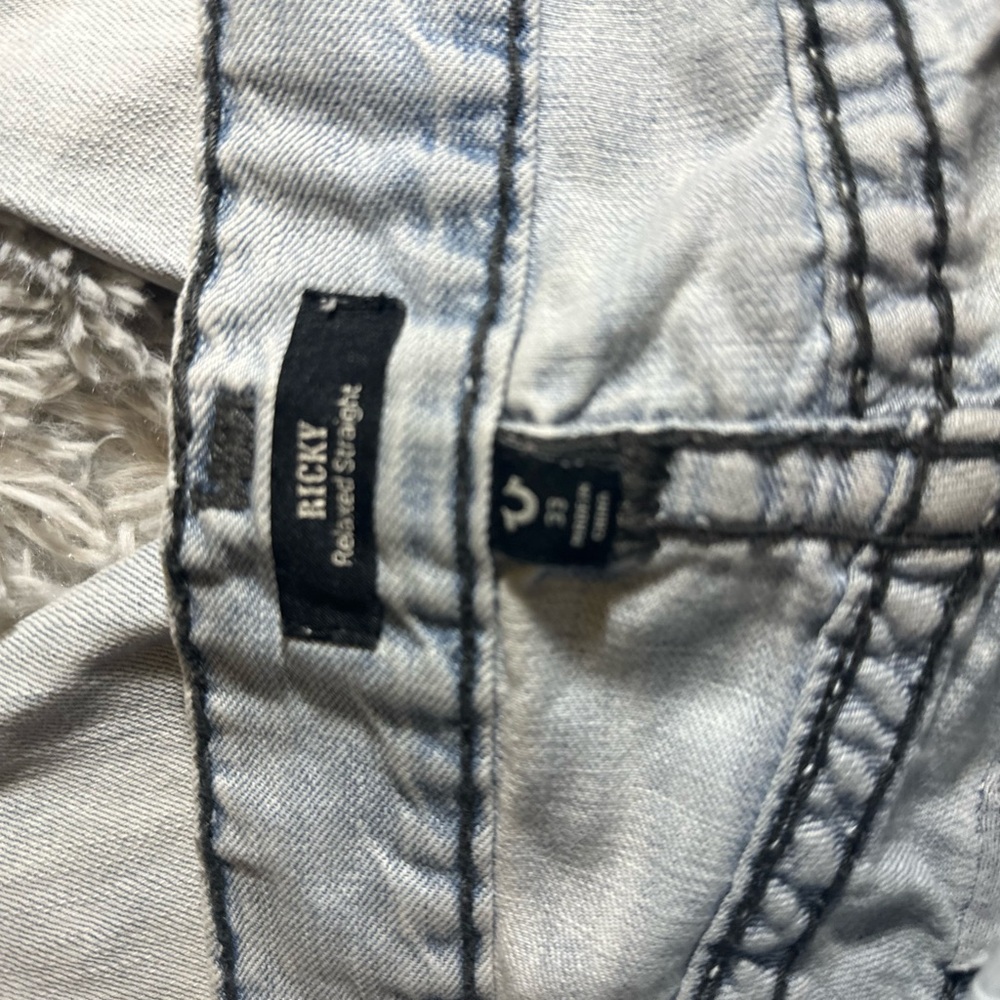 True Religion “Ricky” Relaxed Straight Fit Jeans - Picture 4 of 8
